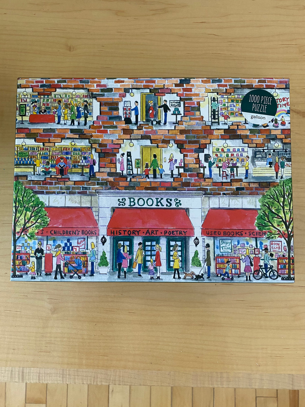 A DAY AT THE BOOKSTORE PUZZLE