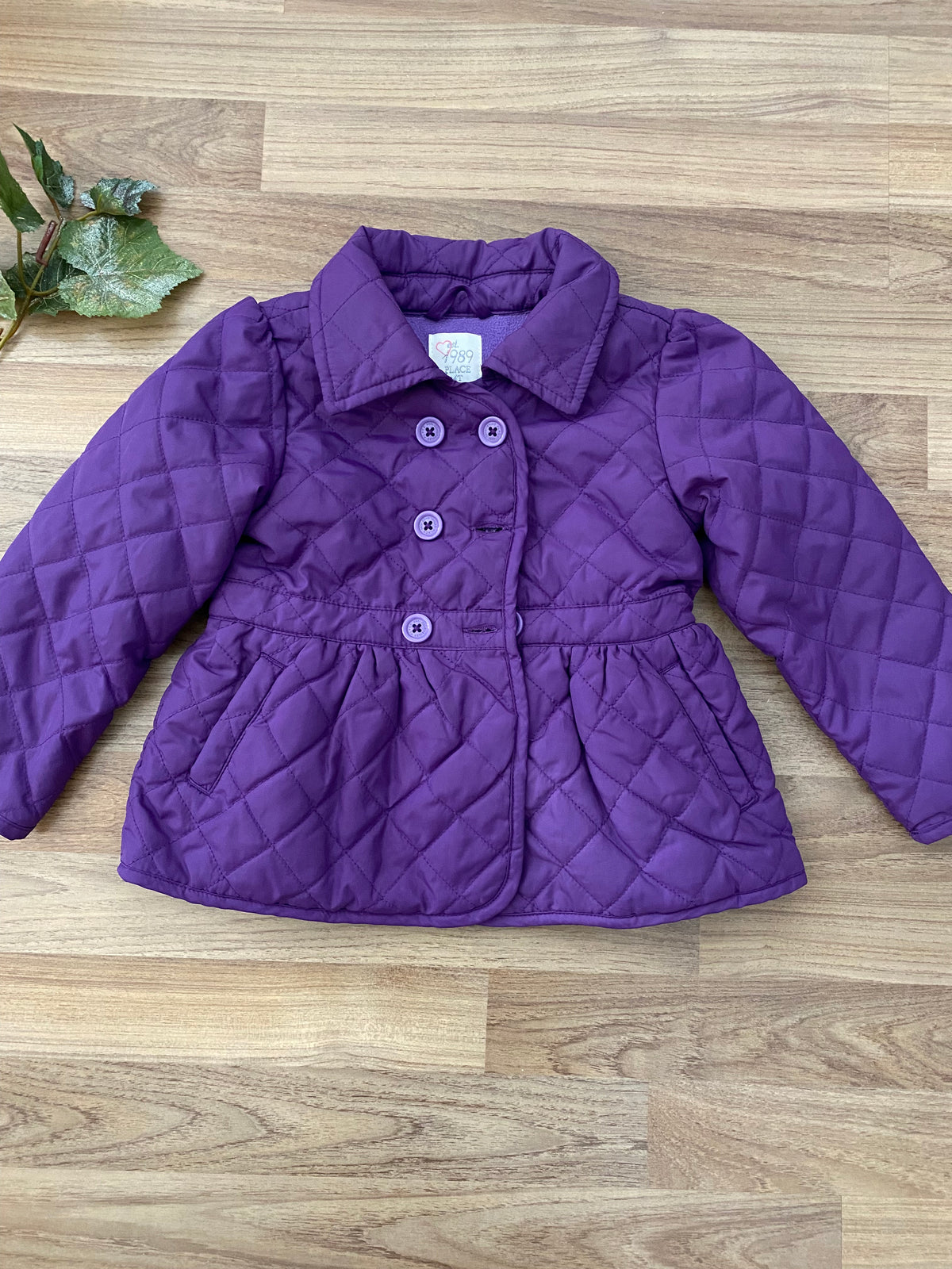 Button Up Coat (Girls Size 4)