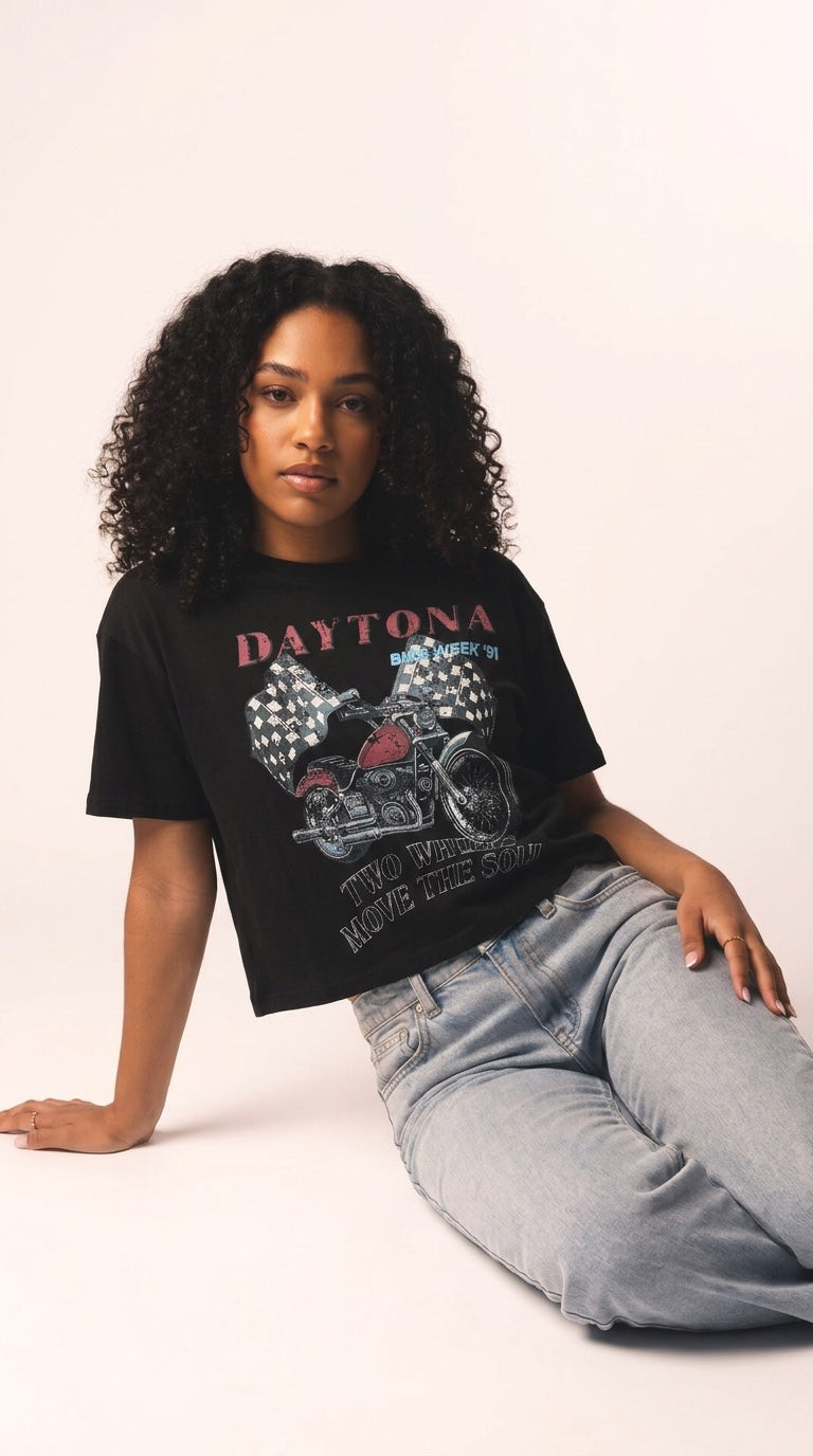Short Sleeve Graphic Top (Women's XS)
