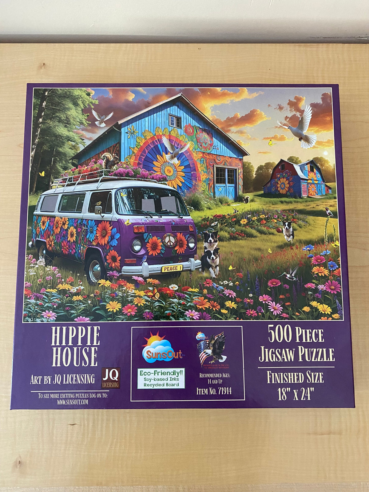 HIPPIE HOUSE PUZZLE
