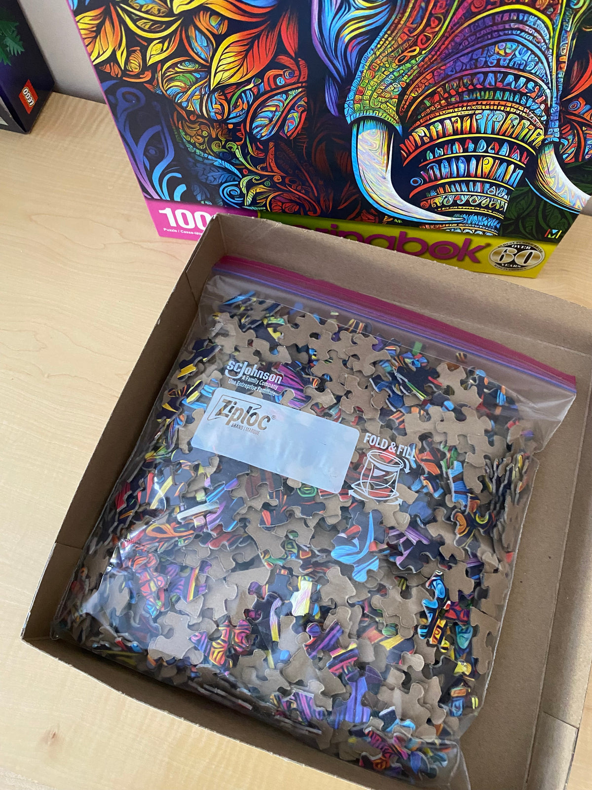 ELEPHANT MANDALA PUZZLE