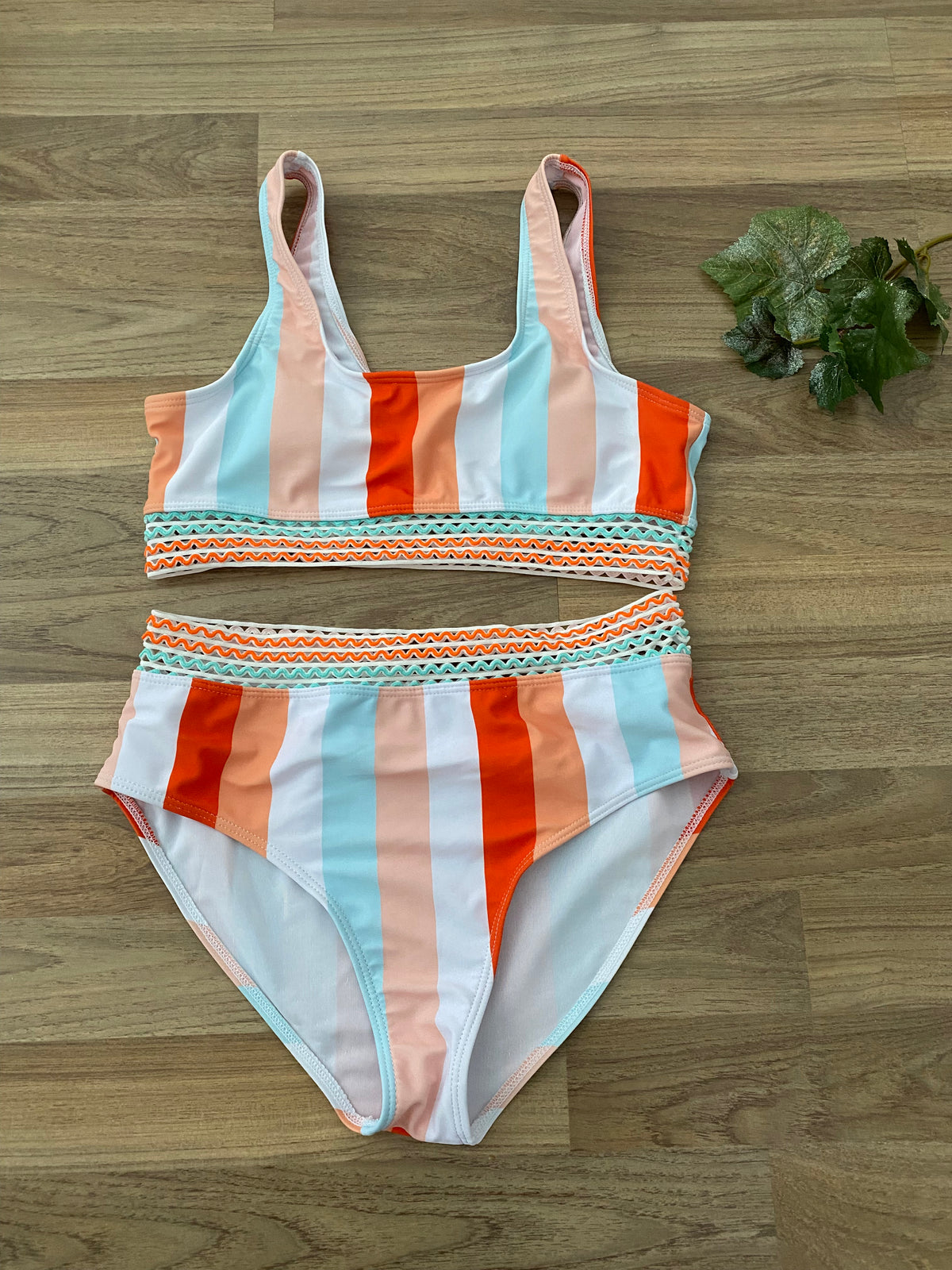 Two Piece Bathing Suit (Girls Size 13-14)