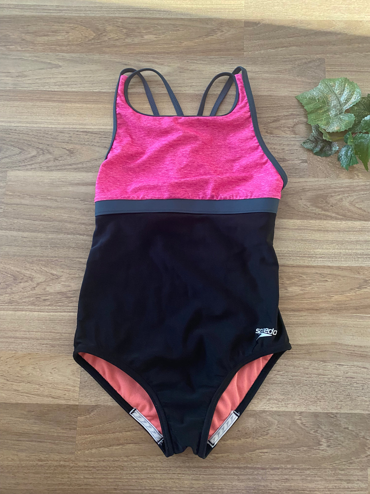 One Piece Bathing Suit (Girls Size 10)