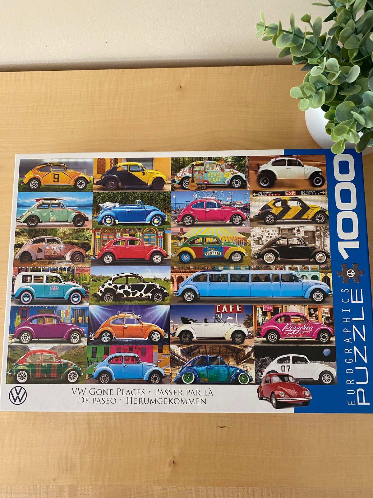 VW Gone Places Puzzle - 1000 Pieces