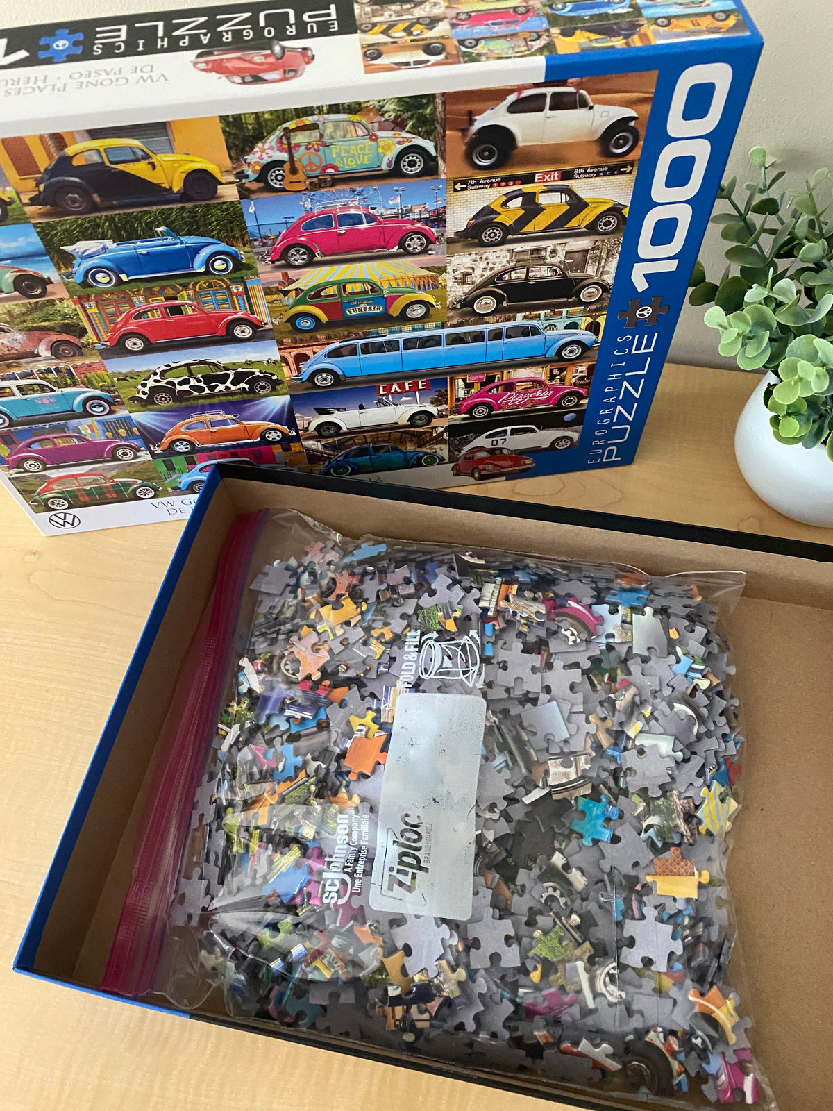 VW Gone Places Puzzle - 1000 Pieces