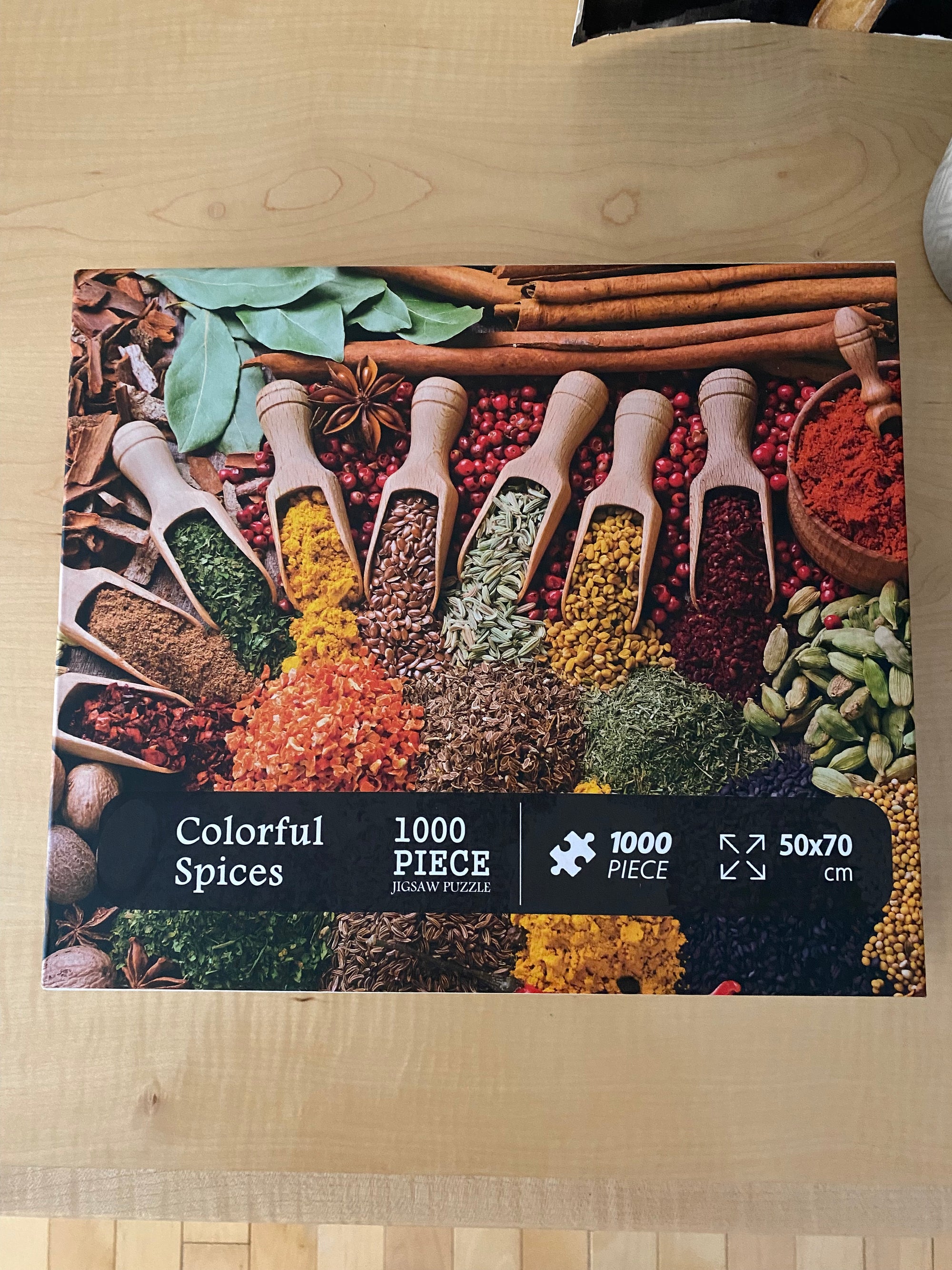 COLORFUL SPICES PUZZLE