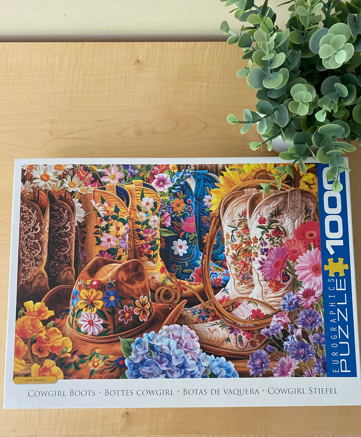 COWGIRL BOOTS PUZZLE - 1000 PIECES