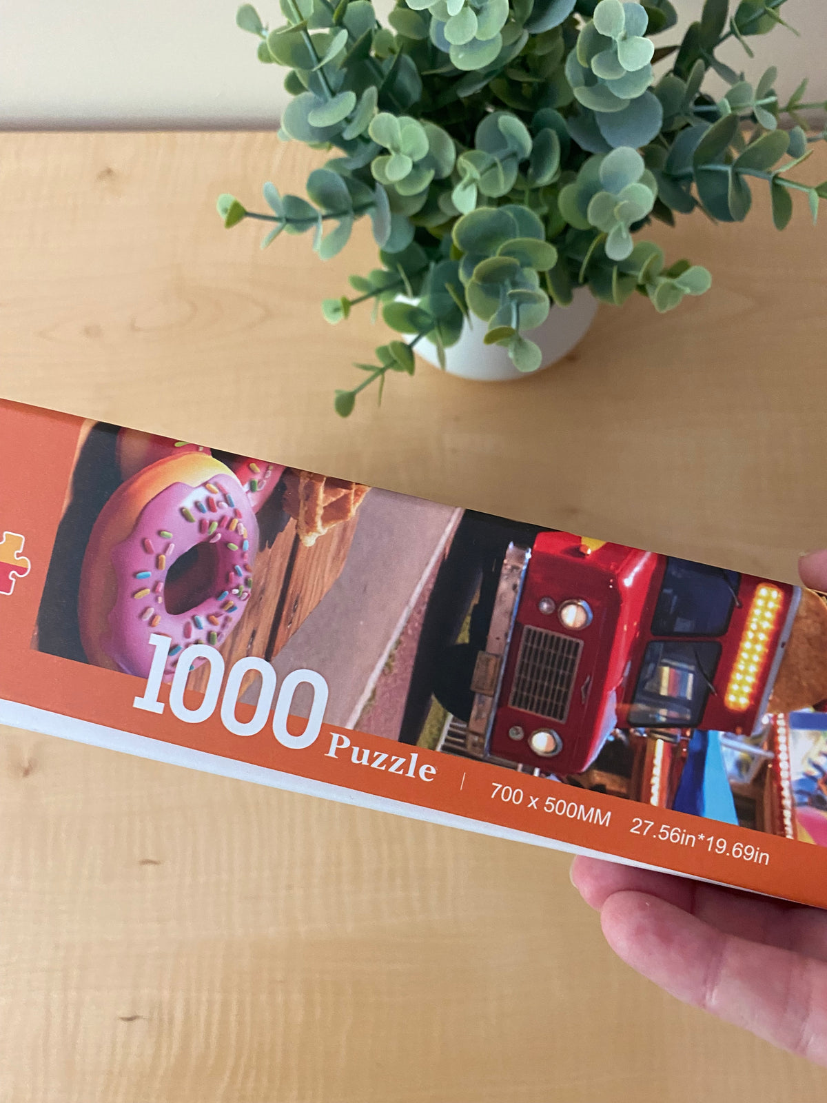 AMUZEMENT PARK & FAST FOOD PUZZLE - 1000 PIECES