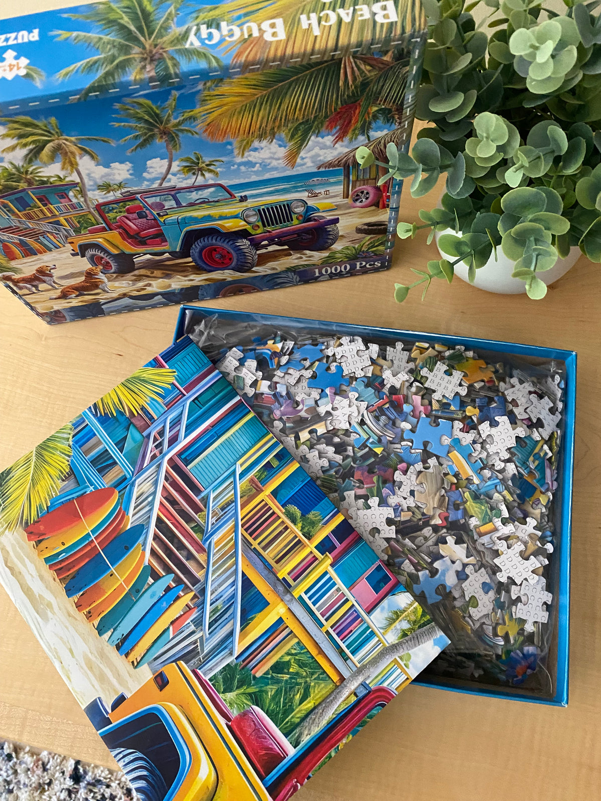 COLORFUL BEACH BUGGY PUZZLE - 1000 PIECES