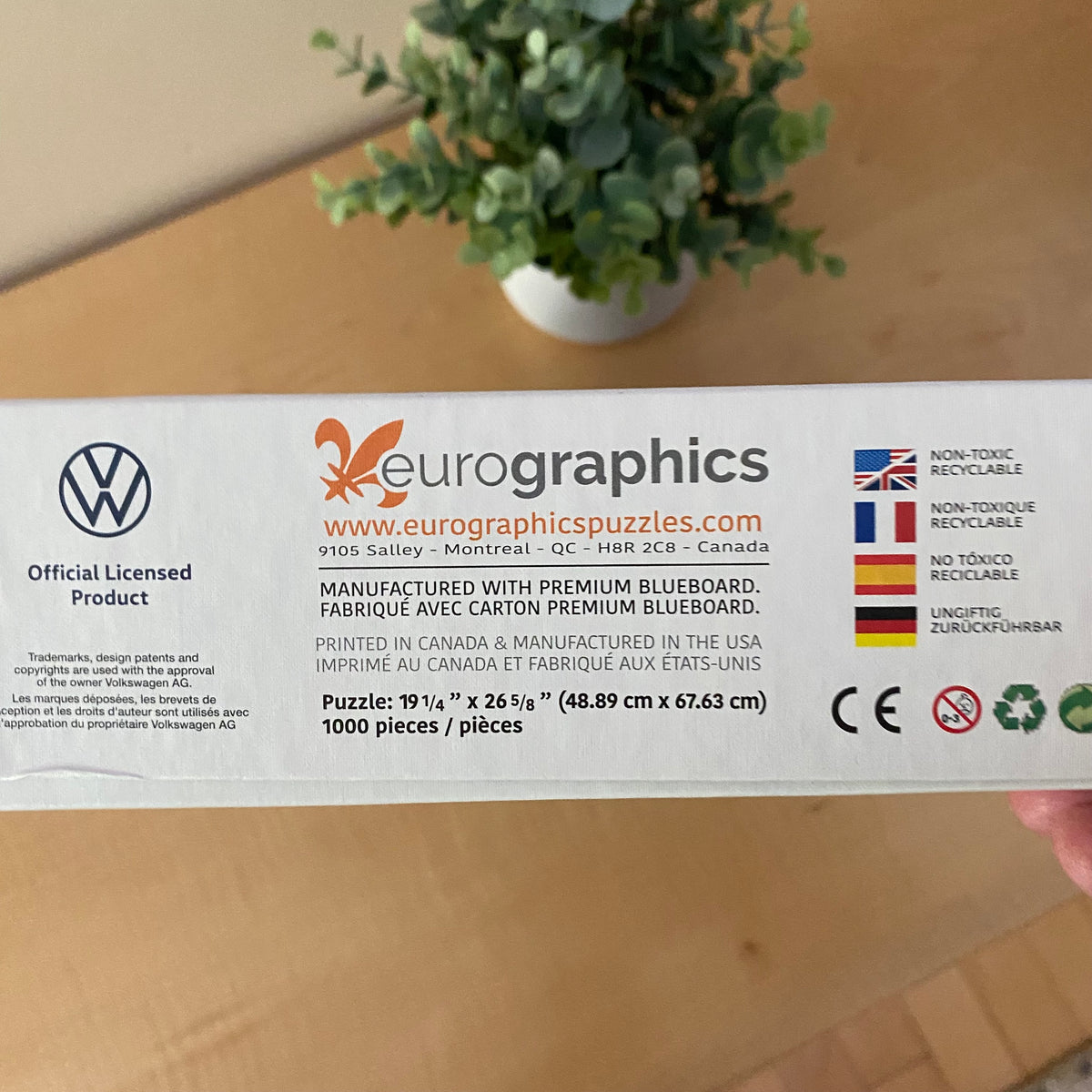 VW BE HAPPY PUZZLE - 1000 PIECES