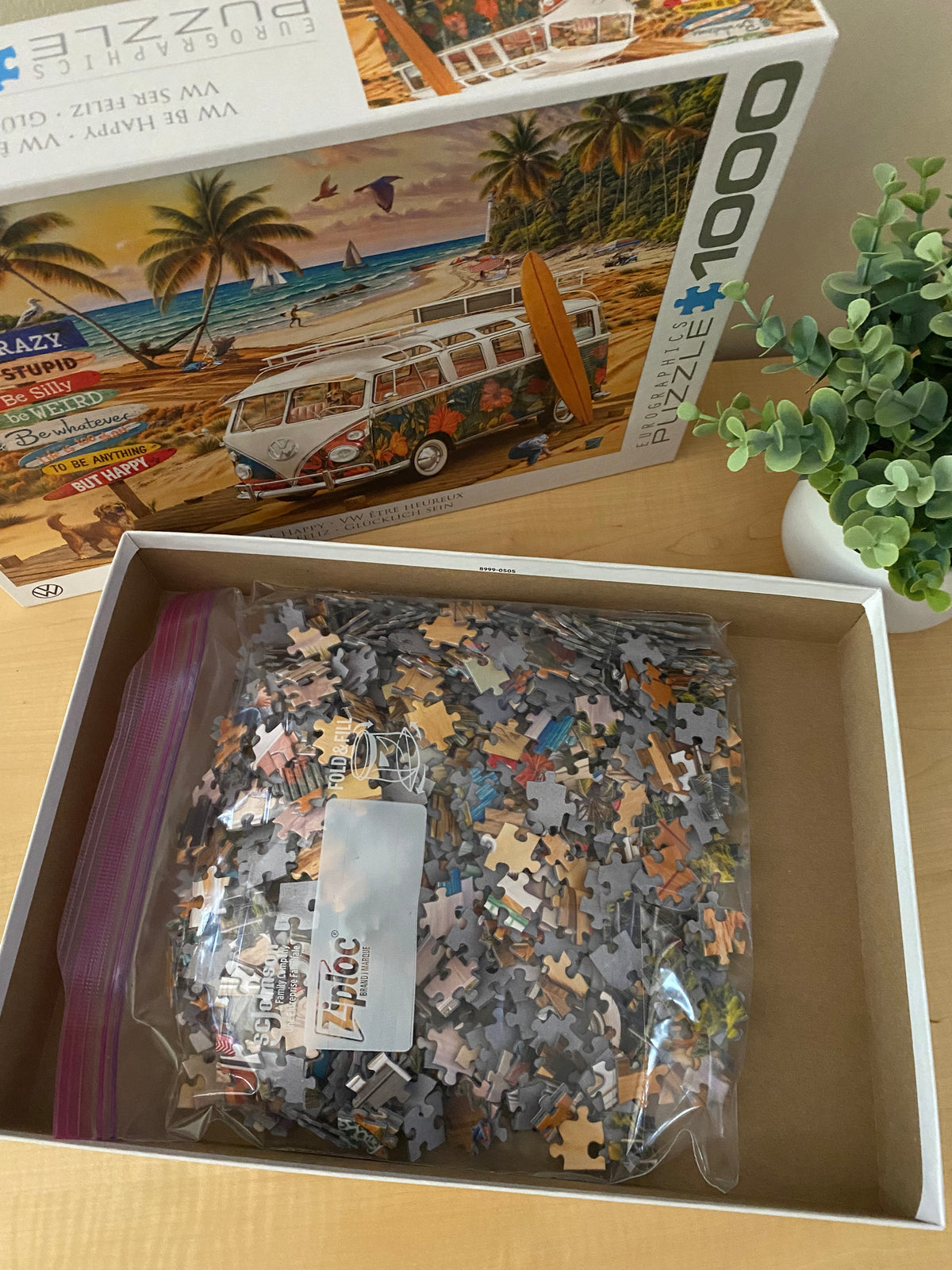 VW BE HAPPY PUZZLE - 1000 PIECES