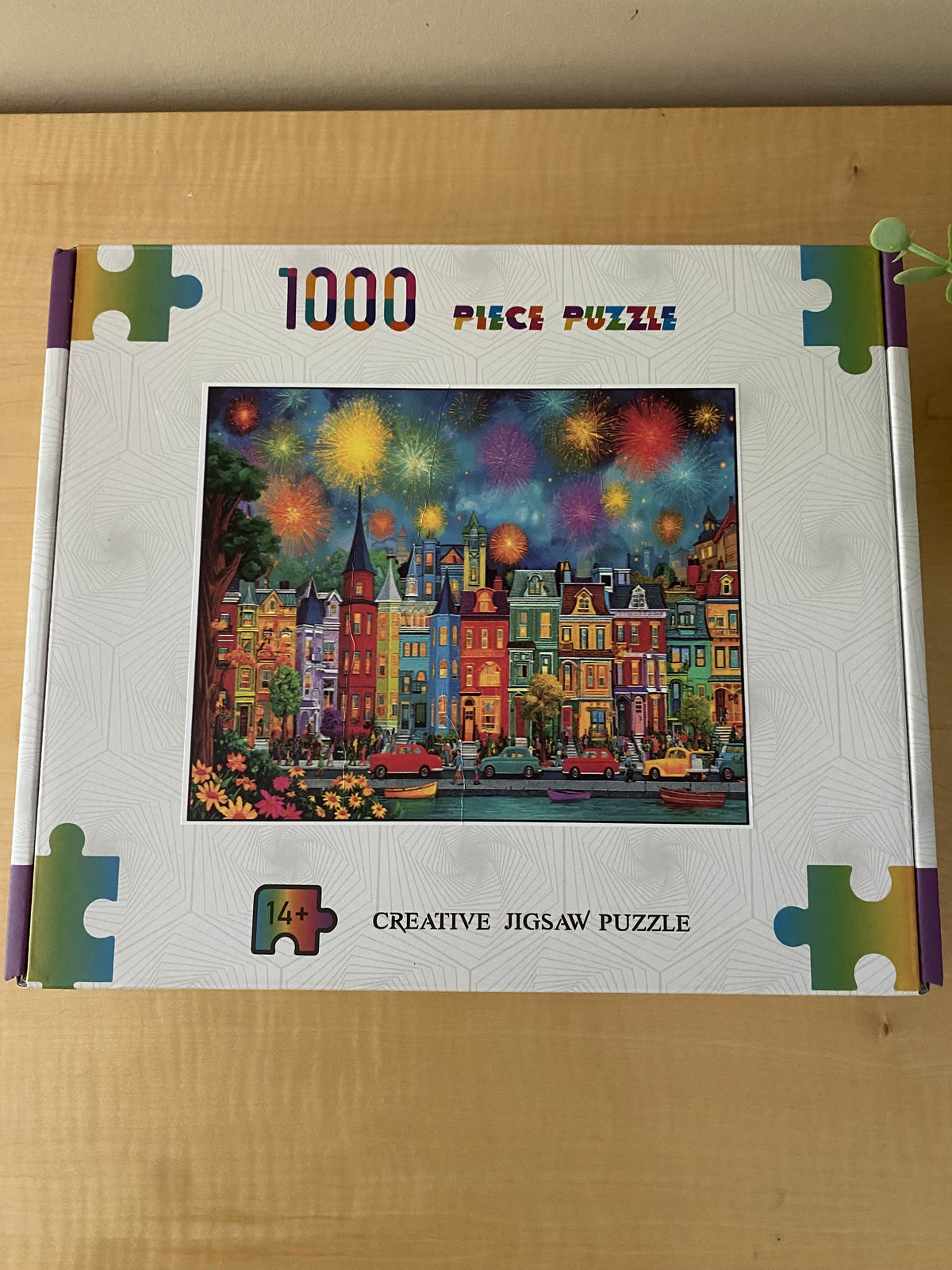 BRILLIANT NIGHTFIRE PUZZLE - 1000 PIECES