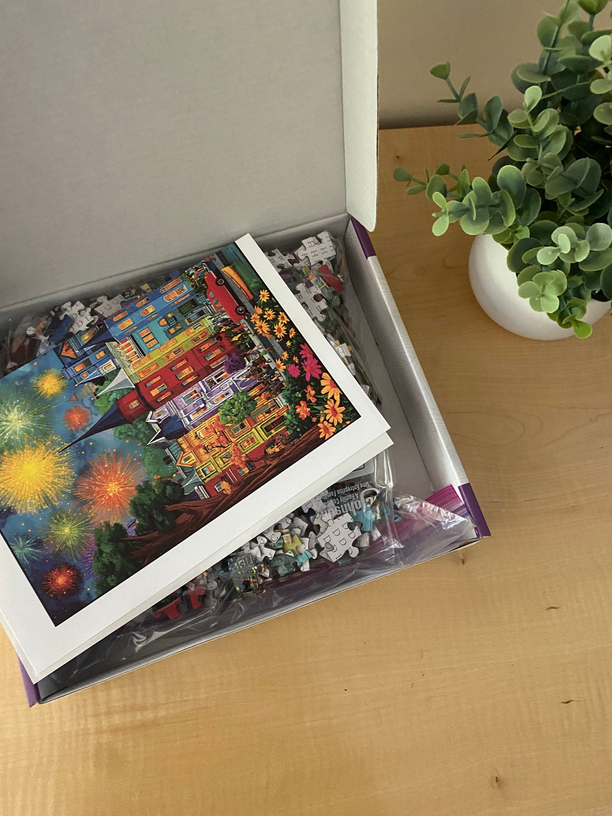 BRILLIANT NIGHTFIRE PUZZLE - 1000 PIECES