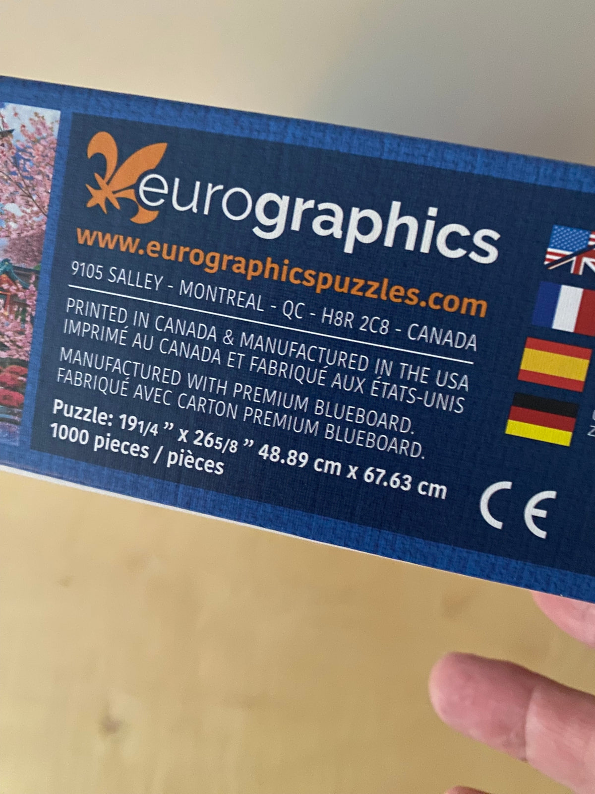 SPRING SAKURA PUZZLE - 1000 PIECES