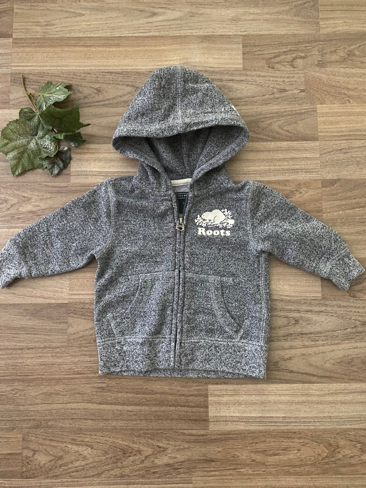 Full Zip Up Hooded Sweater (Unisex size 3-6M)