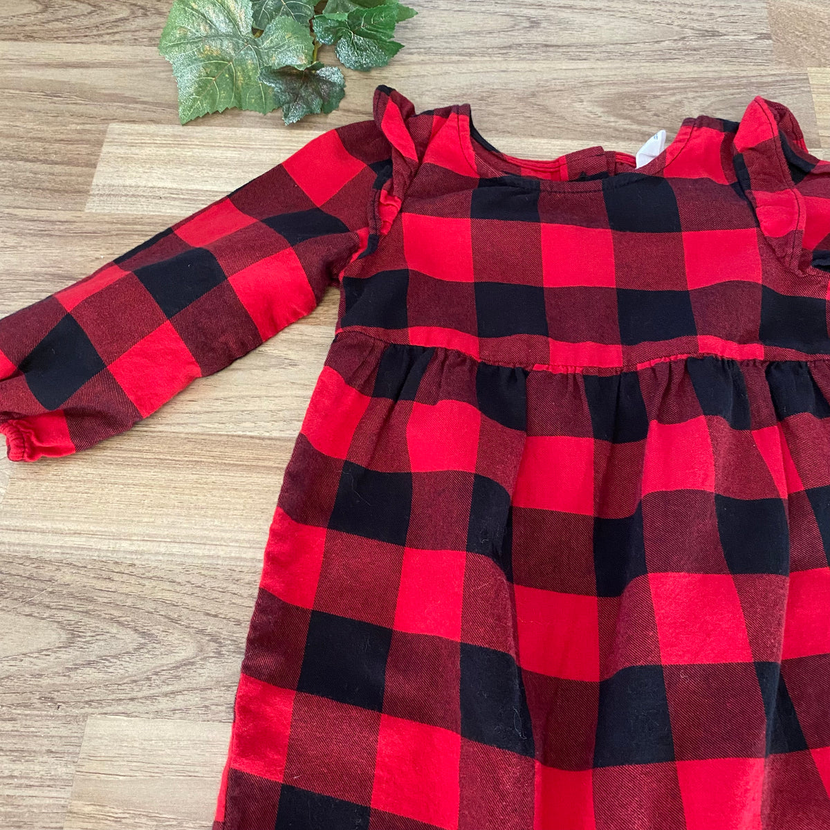 Long Sleeve Romper (Girls Size 12-18M)