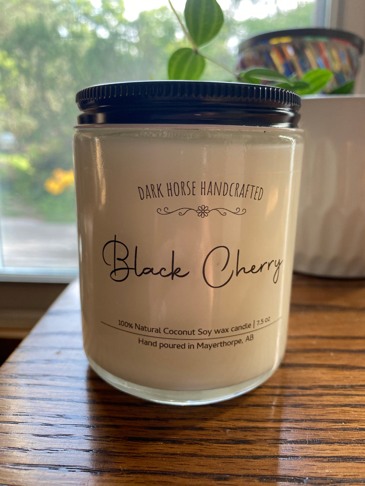 Black Cherry - 7.5oz Scented Soy Candle