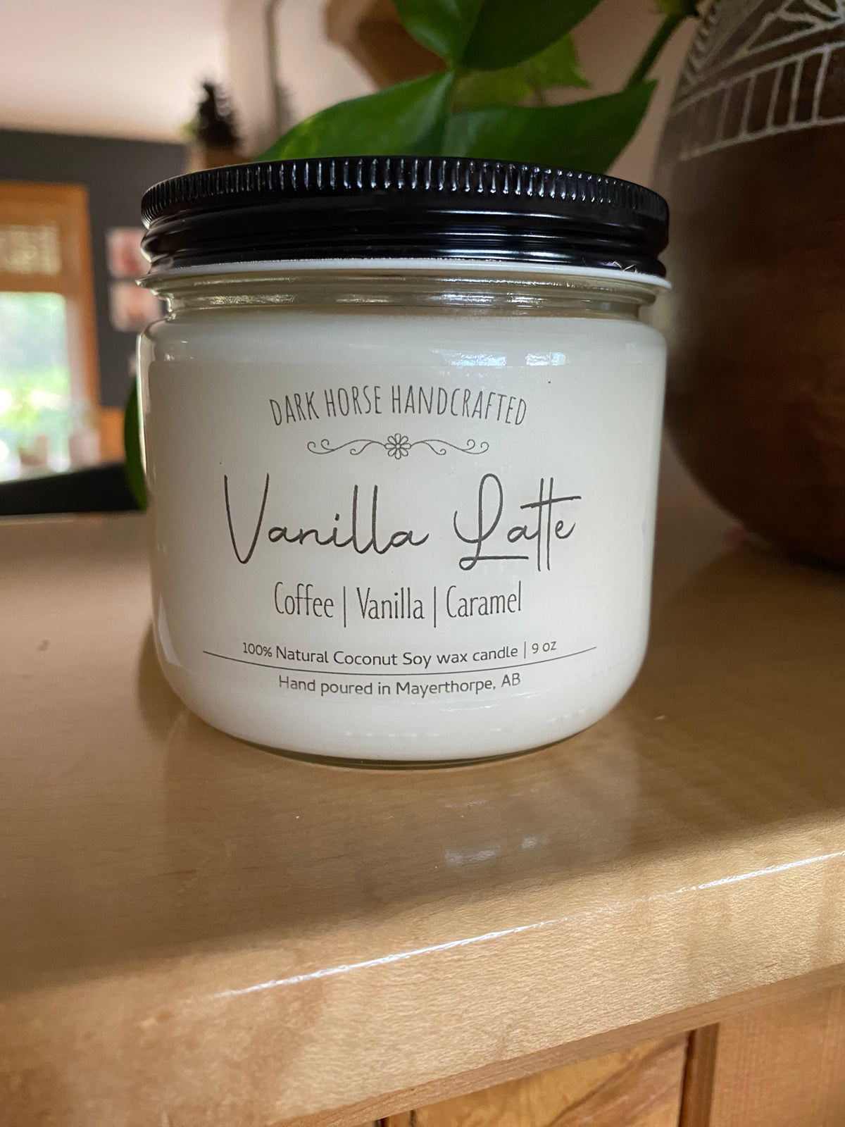 Vanilla Latte - 9.0oz Scented Soy Candle