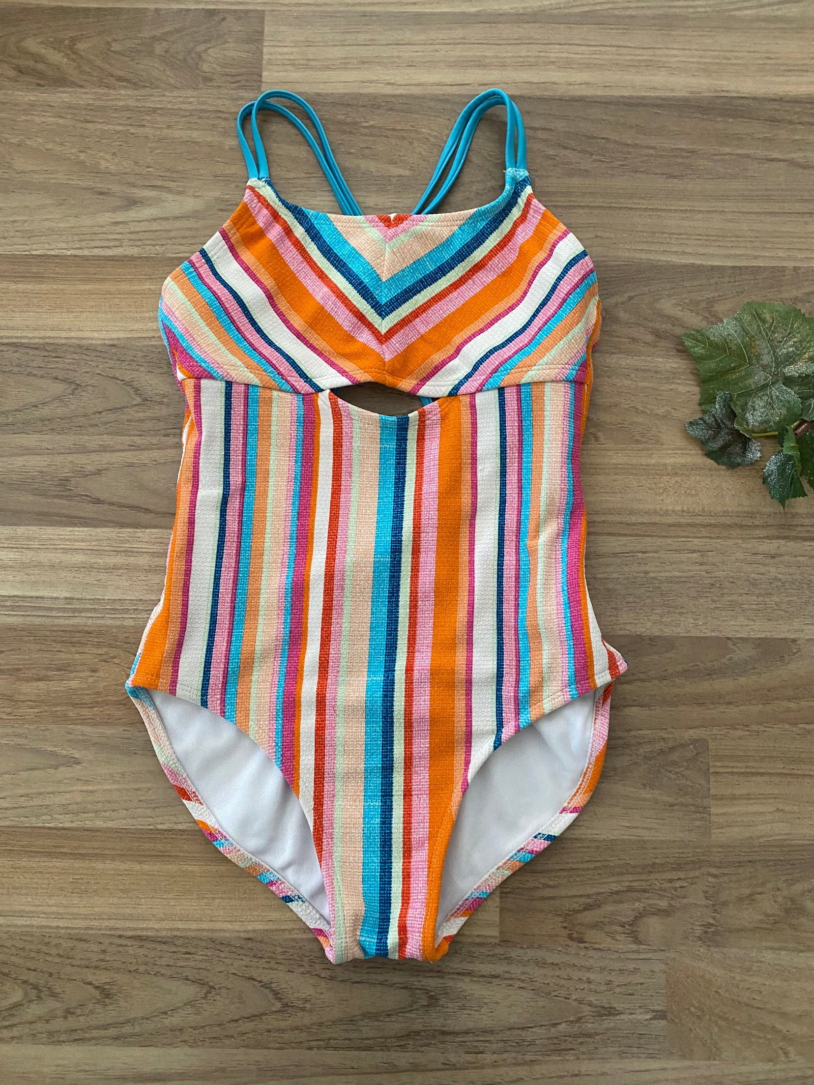 One Piece Bathing Suit (Girls Size 10-12)