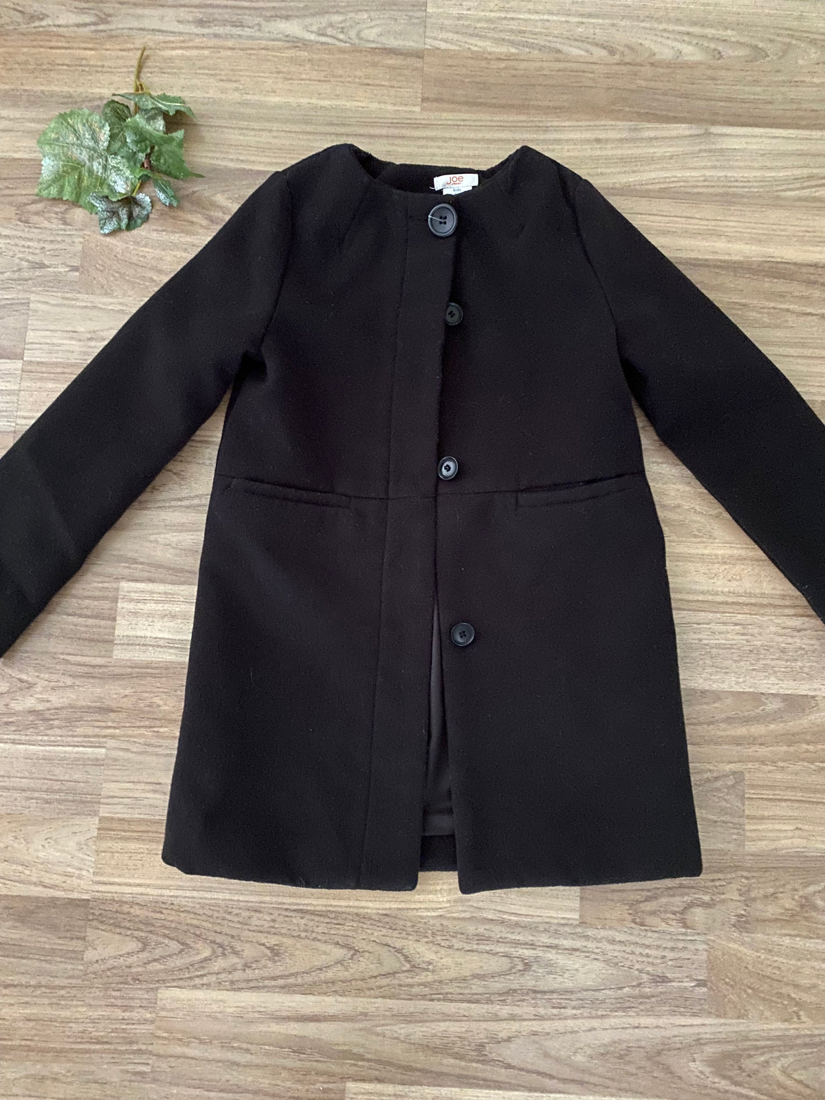 Button Up Coat (Girls Size 6-7)