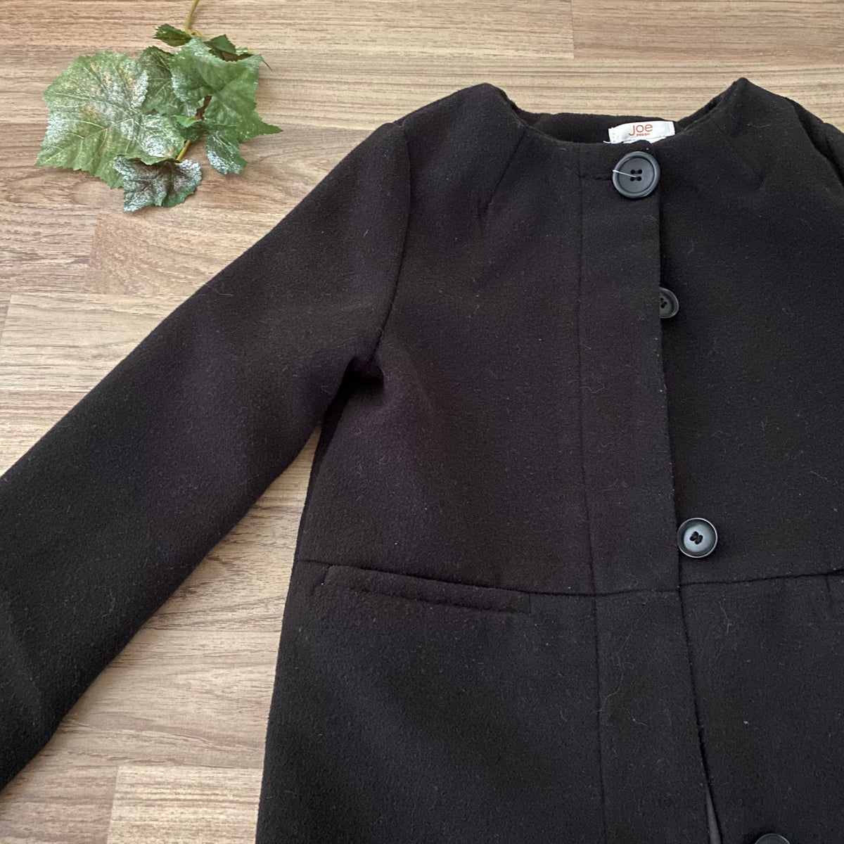 Button Up Coat (Girls Size 6-7)