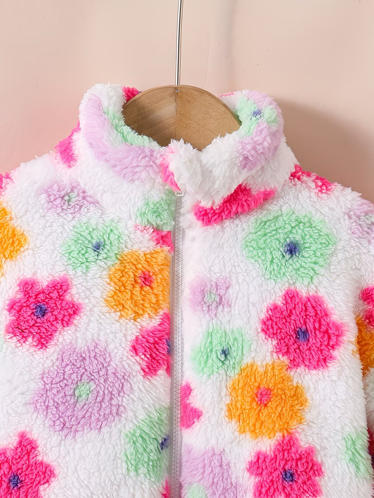 Full Zip Up Sweater (Girls Size 5-6)