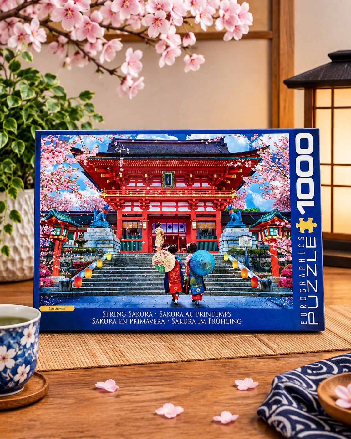 SPRING SAKURA PUZZLE - 1000 PIECES