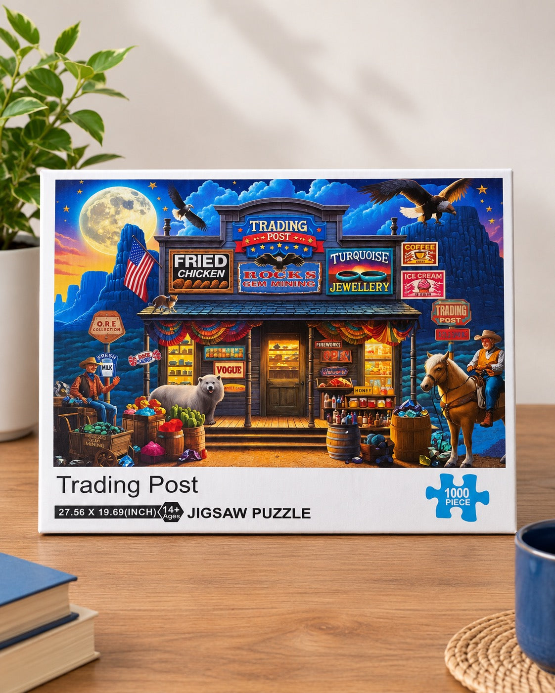 TRADING POST PUZZLE - 1000 PIECES
