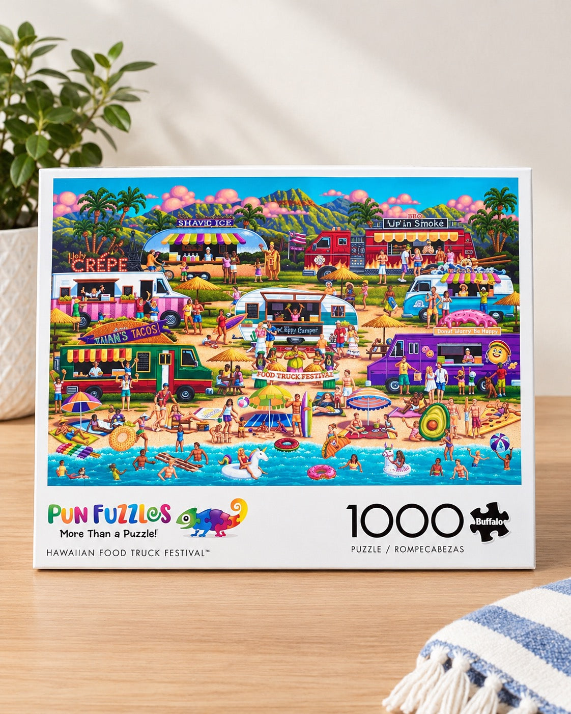 HAWAIIAN FOOD TRUCK FESTIVAL PUZZLE - 1000 PIECES