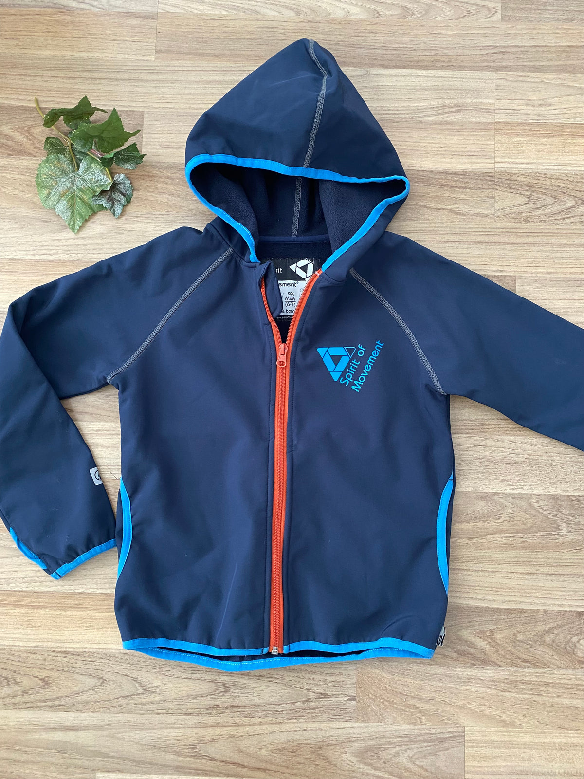 Full Zip Hooded Jacket (Boys size 6-7)