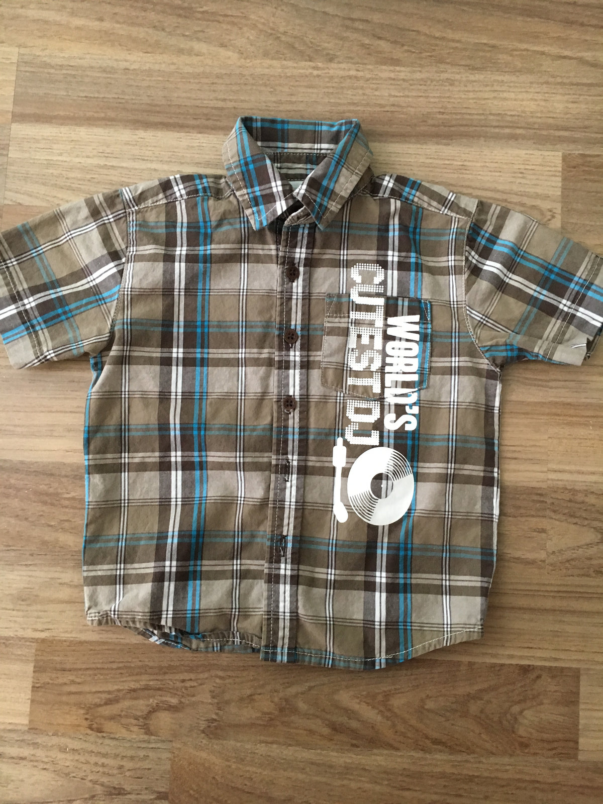 Full Button Up Shirt (Boys Size 12-18M)