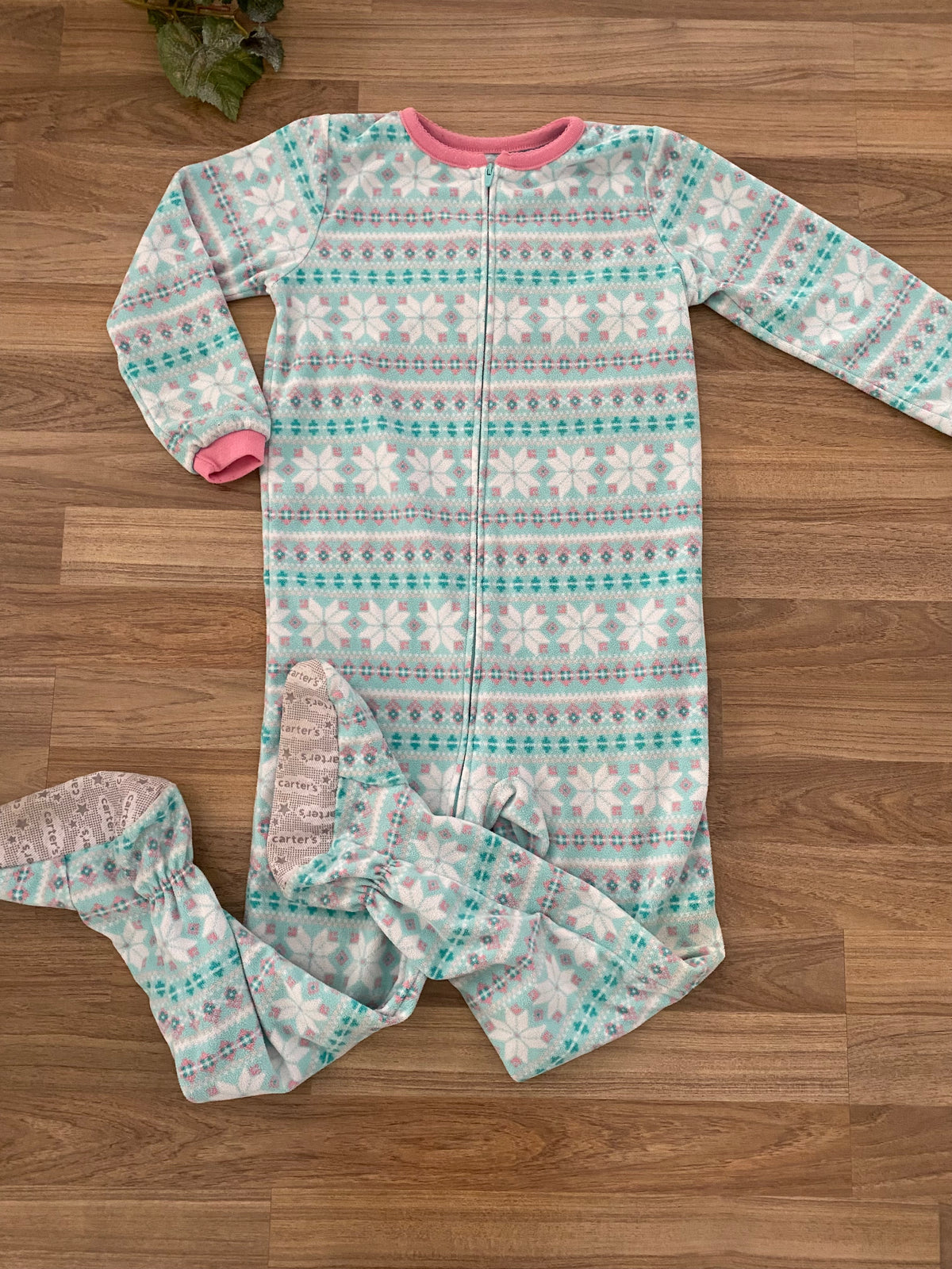 One Piece Footed PJ&#39;s (Girls Size 6)