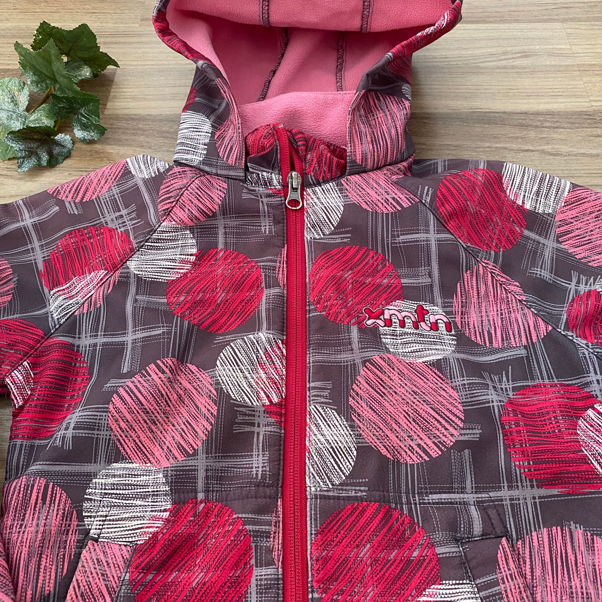 Full Zip Hooded Jacket (Girls Size 6-6X)