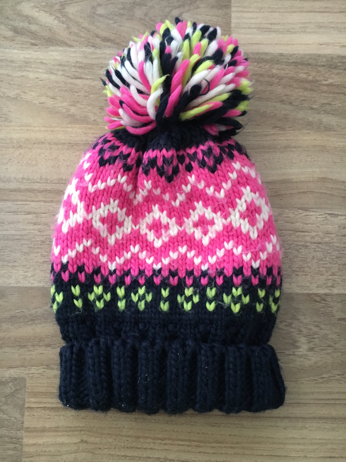 Winter Hat (Girls Size 1-3T)