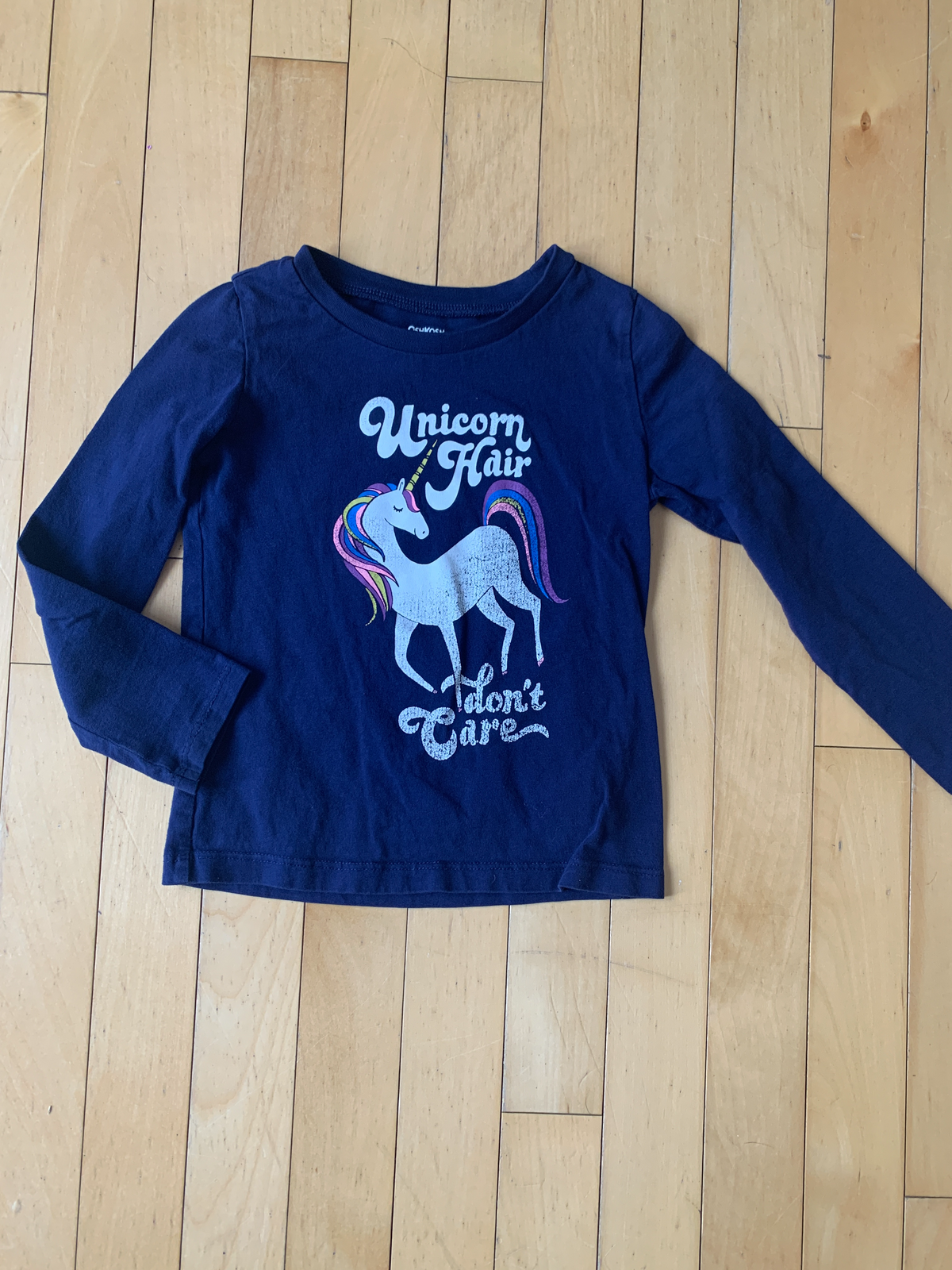 Long Sleeve Graphic Top (Girls Size 3)